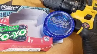Обзор распаковки и тест на прочность игрушечного йо-йо Ridley's Light Up.