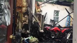 Fire in Millstadt detroys home