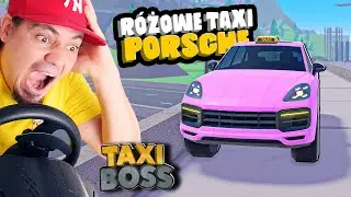 🚕 MOJE R&Oacute;ŻOWE PORSCHE CAYENNE JAKO UBER ZA 1.000.000 PLN! | Roblox Taxi Boss
