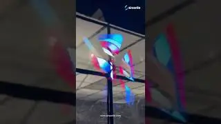 Next-Gen Holographic Display at IIT Mumbai | Interactive AI Holograms by Sirsonite