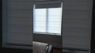 Double Zebra Roller Shades with Hidden Blackout