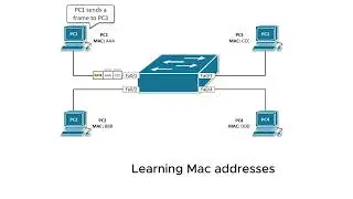Switching Logic Explained: MAC Address Learning & Frame Forwarding Tutorial