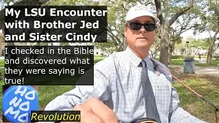 HoNoMo 101- My LSU Encounter with Brother Jed and Sister Cindy #sistercindy #honomo #gospel #campus