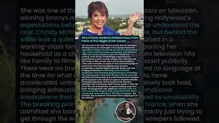 Why Christy McNichol Walked Away From Fame at the Height of Her Career #shorts