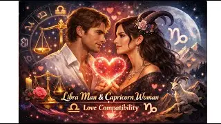 Libra Man & Capricorn Woman ❤️ Love Compatibility Revealed!