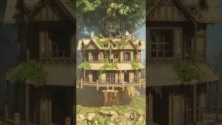 Самая лучшая база на дереве в ARK?!🌳 (вам нужно это увидеть)