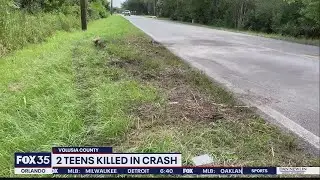 2 teens killed in Volusia County crash