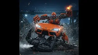 @Trendy.AiClips  Supra Sentinel: Humanity&rsquo;s Defender vs the GR86 Invader