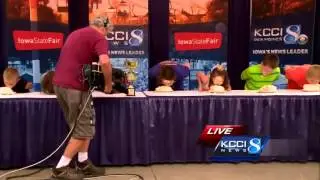 Iowa State Fair: Ice cream eating competition