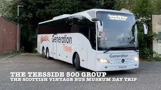 The Teesside 500 Group day trip to The Scottish Vintage Bus Museum to view Leyland Titan PD1 XG 9304