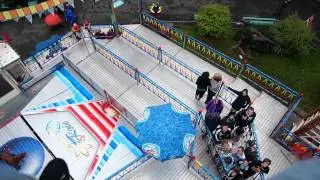 Geiselwind Free Fall (Freier Fall) onride T-Rex Tower HD