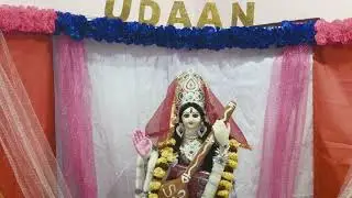 Saraswati Puja celebration at UDAAN The Digital School Bagdogra @udaandigitalschoolbagdogra 