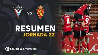 Resumen de CD Mirand&eacute;s vs Real Zaragoza (2-0)