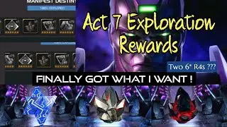 Act 7 💯 Exploration Rewards | Super Happy | Two 6* R4 ? |