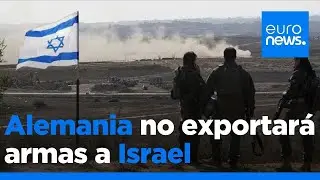Alemania detiene las exportaciones militares a Israel que podr&iacute;an utilizarse en Gaza