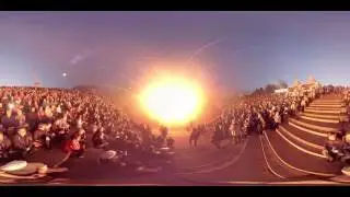 360&deg;Video Extraschicht 2016 Lasershow Amphitheater Gelsenkirchen