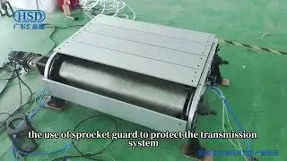 Ring guide track systems. Automation Vertical double track circular guide rail conveyor line
