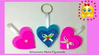 CHAVEIRO DE EVA Lembrancinha para o DIA DAS MÃES