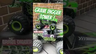 Losi Mini LMT Grave Digger - backflips and jumps!!