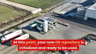 How do you initialize a new Git repository?