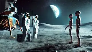 Humans Travel to the Moon discover Powerful hidden Aliens | Sci-fi Movie Explained in Hindi/Urdu