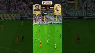 mbappe Vs IshowSpeed  FC 26 Speed Test⚡ | #kylianmbappe    #shorts #eafc25
