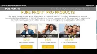 Pure Profit Pro Products - Part 2