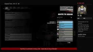 Bawdo49's Ghost War with OutKast Inc Taskforce