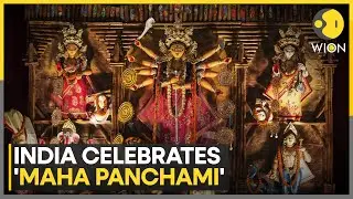 Thousands Gather Across Kolkata to Celebrate the Beginning Of Grand Durga Puja Festivities | WION