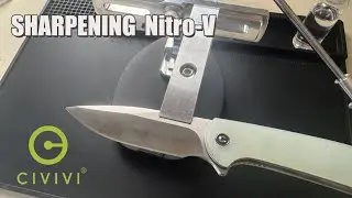 【ナイフ研ぎ】Sharpening Nitro-V　#knifesharpening
