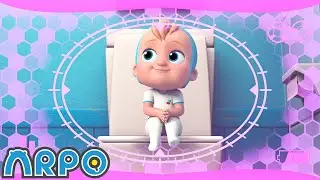 Potty Training | BEST OF ARPO | Funny Robot Cartoons for Kids