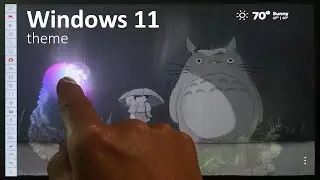 Windows 11 - future touch gestures, tablet UI, visualizations, themes, customization for Windows 10