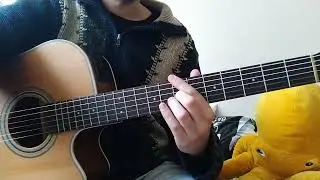 Devin Townsend Project - Midnight Sun (acoustic guitar cover)