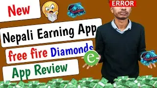 Online earning app in nepal | free diamond in free fire | how to earn money online | App review