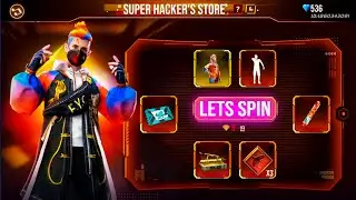 NEW Super Hacker's Store Spin | New Faded Wheel | OB26 The Cobra Update | Garena Free Fire 🔥