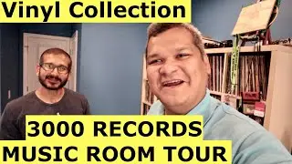 MIND BLOWING VINYL COLLECTION | MUSIC ROOM TOUR | 3000 RECORDS
