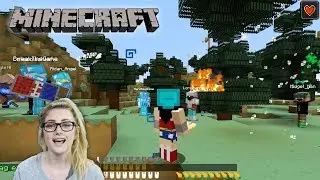 Let's Play Minecraft - Surviving Minewind Anarchy EP 1 / Danalynnex Live | SLAYTRIX