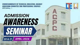ACPC | Awareness Seminar Schedule for 20/04/2024 and 21/04/2024