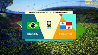 FIFA 23 (PS5) 2023 FIFA Women's World Cup - Brazil vs. Panama [4K ULTRA HD | GODLIKE QUALITY]