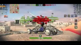 Sheridan ace 6.9k damage 3 kills (WoT Blitz)