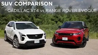 Cadillac XT4 vs Land Rover Range Rover Evoque | SUV Comparison | Driving.ca