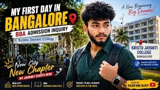 KRISTU JAYANTI COLLEGE BANGALORE CAMPUS TOUR | VLOG #3 | Golden King Rajput