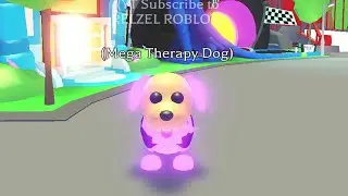 MEGA THERAPY DOG (Uncommon) - Fly Ride and Tricks Adopt Me