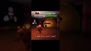 Noli gets bullied for not having milestones😭😭|| #roblox #forsaken #fyp
