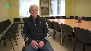Įmonės darbuotojų interviu filmavimas.