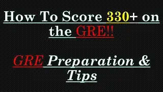 How to get 330+ in the GRE || GRE Exam Preparation and Tips [Bangla]