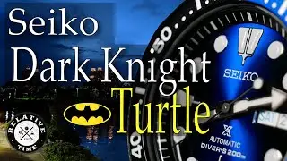 Черепашка, которую заслуживает Готэм: обзор Seiko Dark Knight Turtle (SRPC25J1 SRPF15K1)