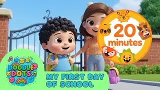 First Day of School Songs for Kids 🎒 | Back to School Music & Learning #kidssongs  #backtoschool