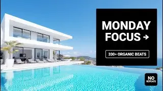 Deep Work Music 24/7 🏛️ Organic & Afro House Live - Luxury Focus Radio