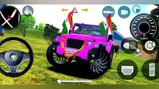 Modified Mahindra Thar😈Games:Indian purple Thar (Gadi Wala Games) Car Game Android Game - #2025​